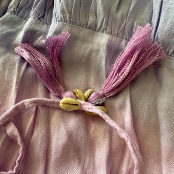 Tiare Hawaii - Kids Avisa Dress Blueberry Ombré 8-10 - Picture 6 of 7